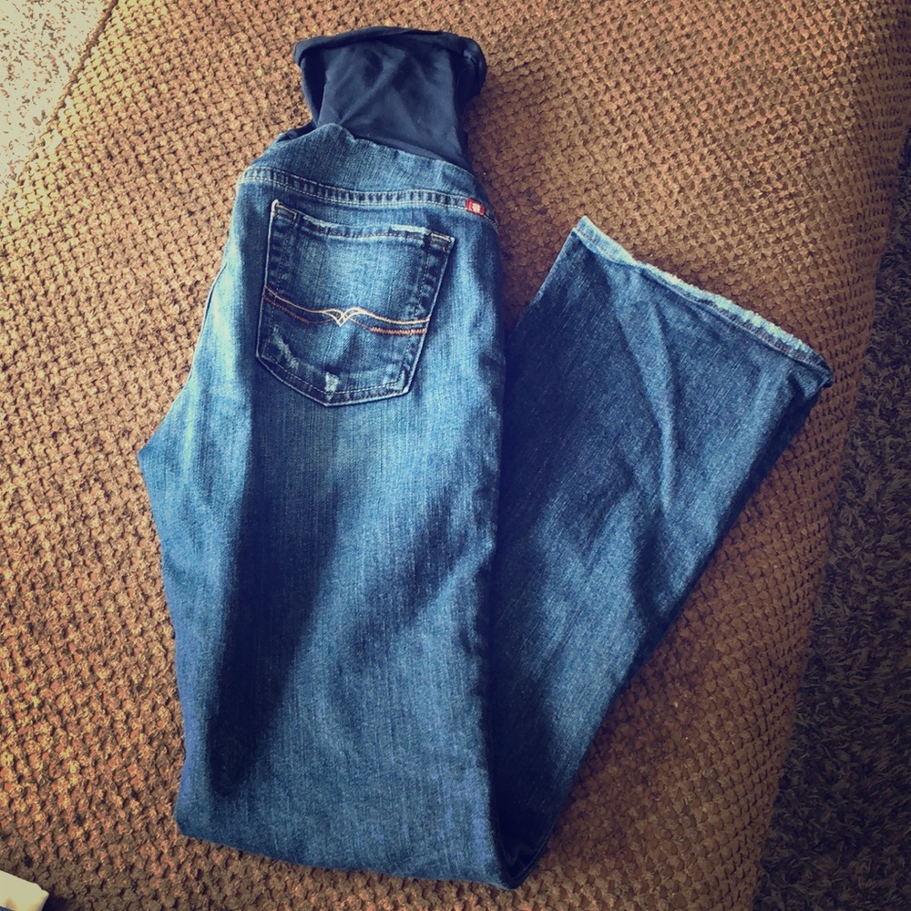 Lucky brand maternity jeans